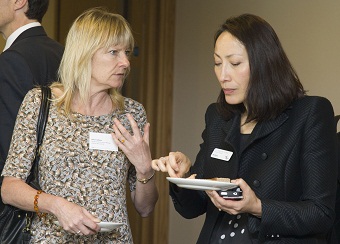 Jane Tadman, Press Officer, Arthritis Research UK; Dr Charlotte Cowie, Clinical Director, St George's Park